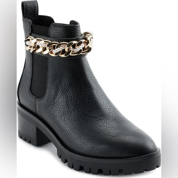 Karl Lagerfeld Shoes - KARL LAGERFELD Women's Lug Bottom Pierson Mid Shaft Boot Ankle